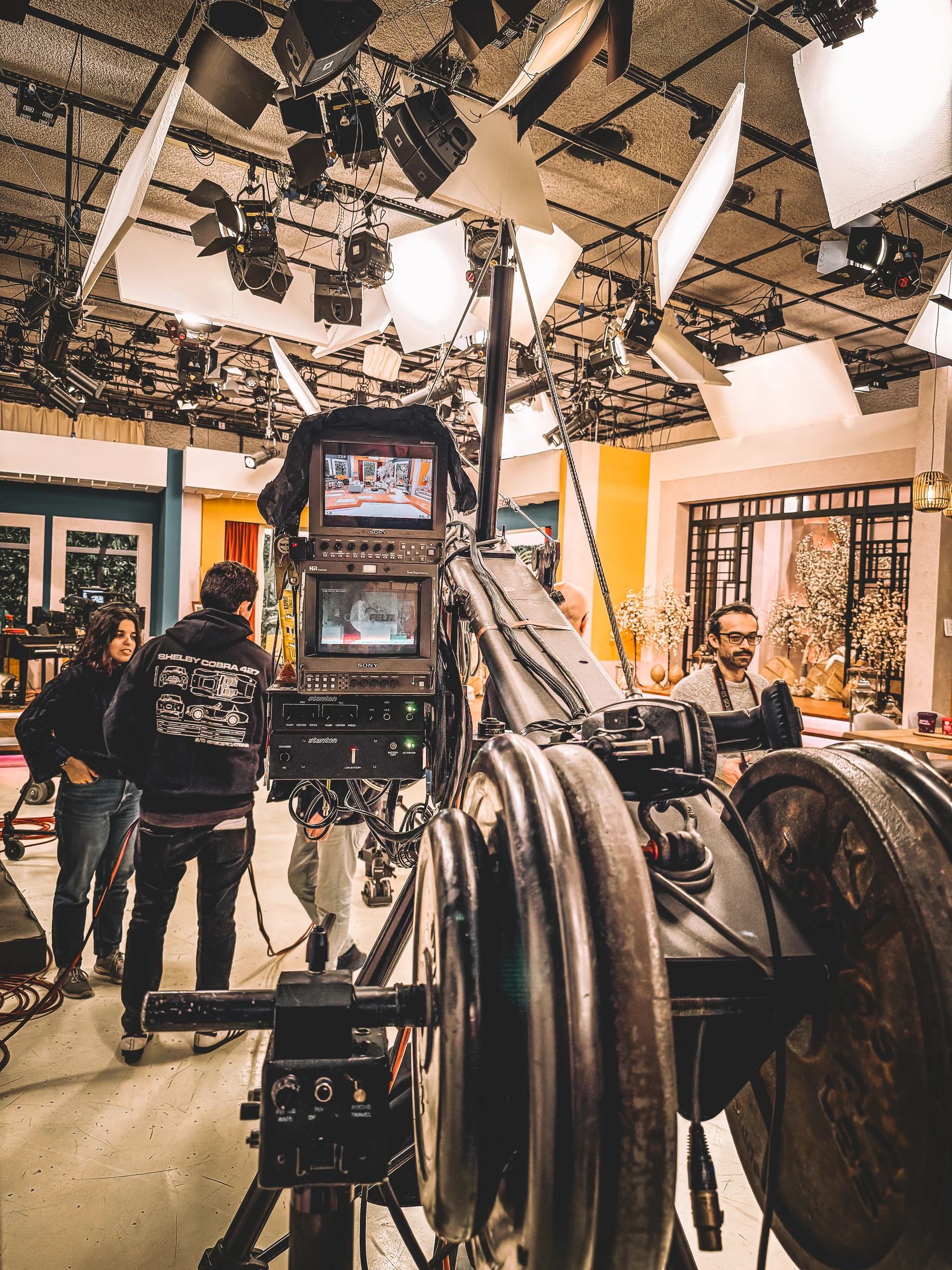 Bastidores de gravação
